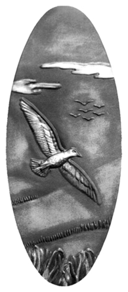 411 DA18 512 SL Birds Silver